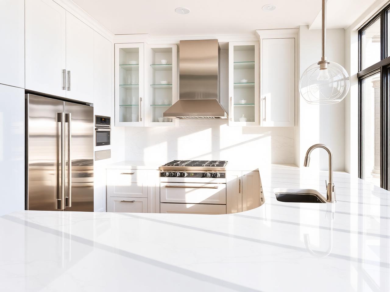 Spotless modern kitchen